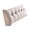 White, variant on Leeye Back Cushion Large Triangular Headboard Bed Rest Reading Backrest Positioning Support 60x50x20cm Blue for Sofa Couch Bedroom Living Room