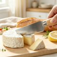 thumbnail image 5 of Multi-Use Cheese Knife | Oimcto Mini Premium Stainless Steel Cheese Knife, Cheese Knives for Charcuterie Board Charcuterie Boards Accessories, 5 of 5