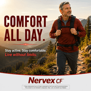 Vita Sciences Nervex CF, Topical Neuropathy Support Cream for Feet and Hands, Capsaicin Free, 1.7 oz