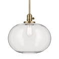 thumbnail image 4 of 43911NBR Kichler Lighting Avery - 1 Light Pendant-14 Inches Tall and 14.5 Inches Wide-Natural Brass Finish, 4 of 4