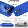 thumbnail image 3 of XUCP-for iPhone SE Case 2022/3rd/2020,iPhone 8/7 Case, Upgraded Liquid Silicone with [Flat Edges] [Camera Protection] [Soft Anti-Scratch Microfiber Lining] Phone Case for iPhone SE - Cantaloupe, 3 of 4