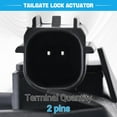 thumbnail image 3 of Powered Tailgate Lock Actuator Compatible with 2017 2018 2019 2020 2021 Ford F150 F250 F350 - Replace# GC3Z9943170E, 3 of 5