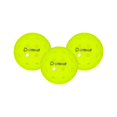 thumbnail image 1 of Competition Outdoor Pickleball Balls Set Of 3 Piece With 40 Hole Pro, Durable, Abs Plastic Material, Ideal For All Skill Levels & Outdoor, 1 of 5
