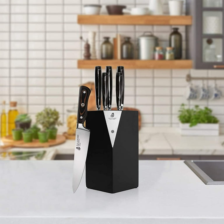 Tuo Cutlery Legacy 6 Piece Luxury Knife Block Set - Blade HQ