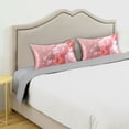 thumbnail image 5 of Ryvnso Satin Pillowcase Peony Flower Pillow Cases Standard Size 40x20in, 5 of 6