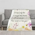 thumbnail image 4 of for Mom Blanket Birthday Gifts for Mom from Daughter Son to My Mom Blanket Birthday Gifts Ideas for Mom Presents for Mother''s Day Christmas Soft Flannel Throw Blanket 60" X 50", 4 of 6