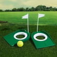 thumbnail image 3 of SHISUYAN 2pcs Golf Putting Cups Indoor Golf Putting Trainer Aids Detachable Putting Practice Discs, 3 of 8
