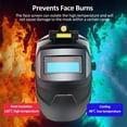 thumbnail image 4 of Máscara de soldadura con cambio de luz automático Casco de soldadura de color verdadero con energía solar Montado en la cabeza, 4 of 8