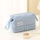 thumbnail image 4 of Bolsa de maquillaje, bolsa de cosméticos para mujer, bolsa de maquillaje de viaje para niñas, bolsas grandes de doble capa para brochas de maquillaje, bolsa de aseo para mujer, 4 of 5
