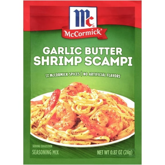 McCormick Garlic Butter Shrimp Scampi 0.87 oz Envelope (Pack of 6)