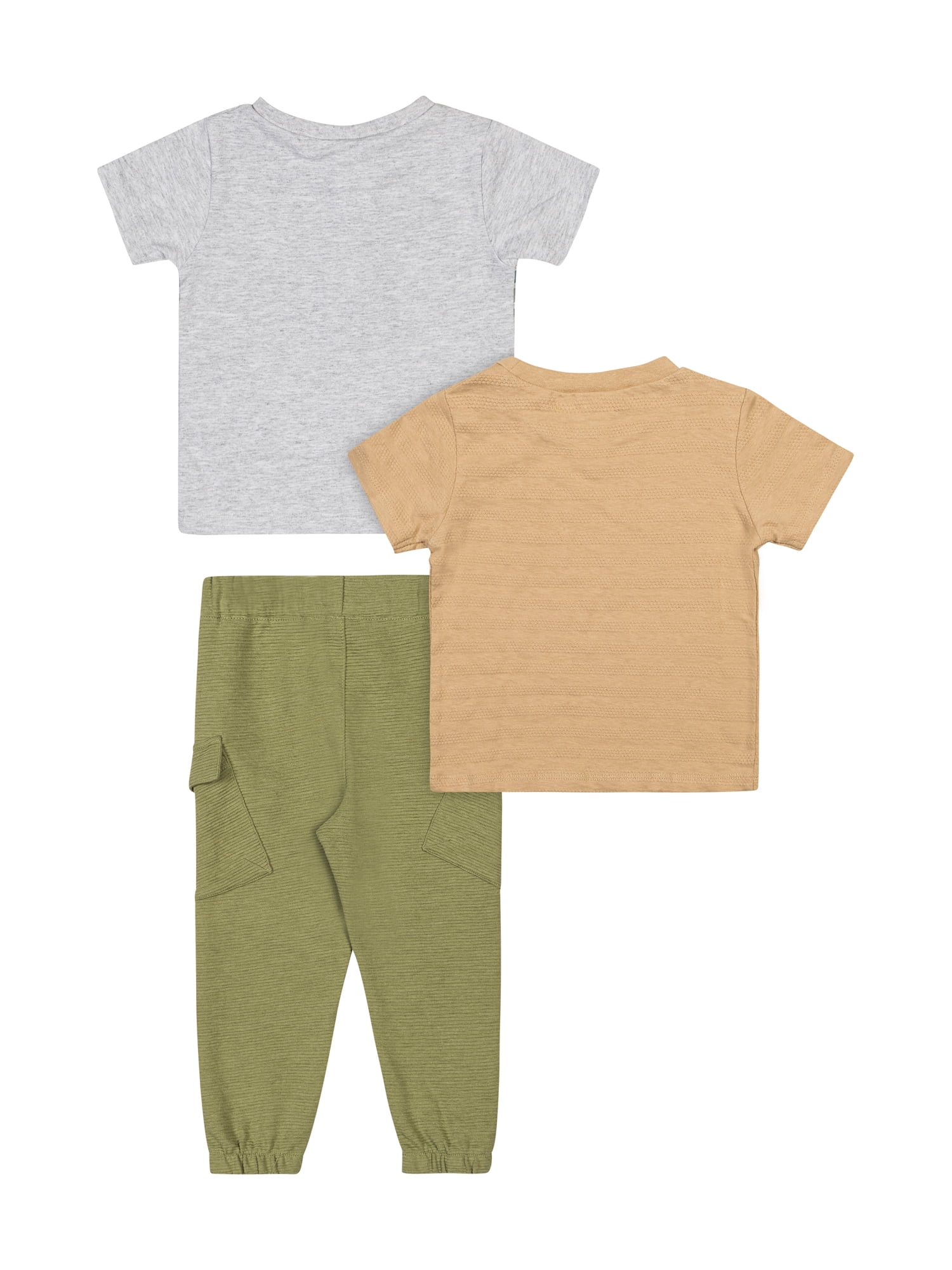 Little Lad Infant Boys' Tee and Jogger Pant, 3-Piece Set, Sizes 12M-24M