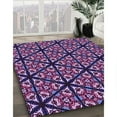 thumbnail image 3 of Ahgly Tapis Rectangulaire Lavable en Machine Intérieur Transitionnel Violet Foncé, 6 Pieds x 9 Pieds, 3 of 7