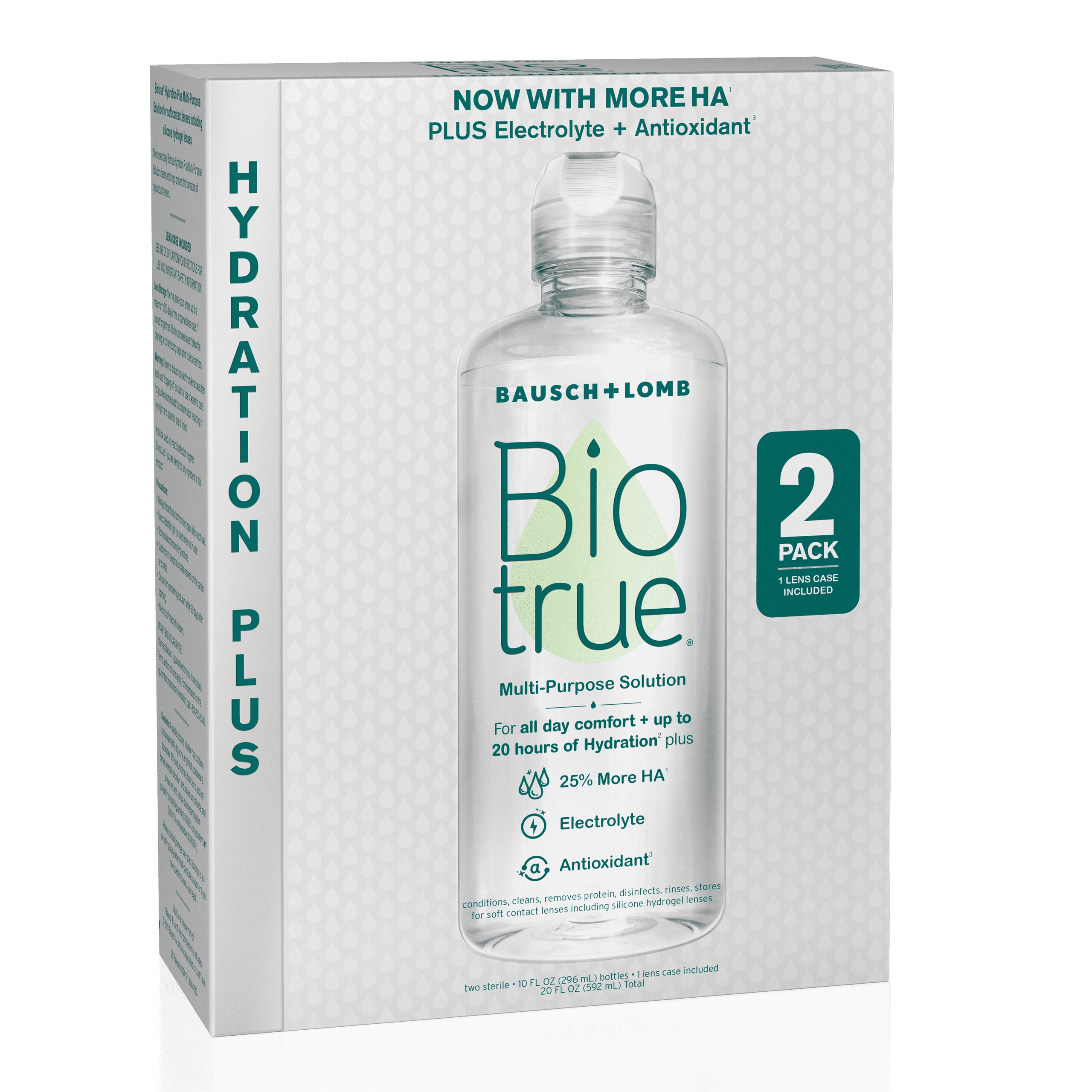 Buy Biotrue Hydration Plus Contact Lens Solution, MultiPurpose