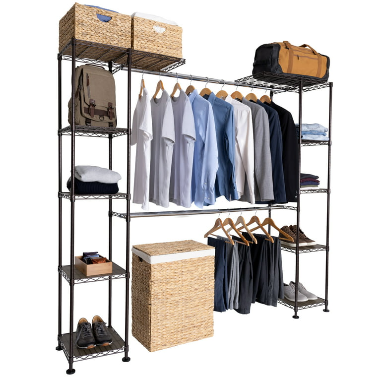 Expandable Closet Organizer System – Seville Classics