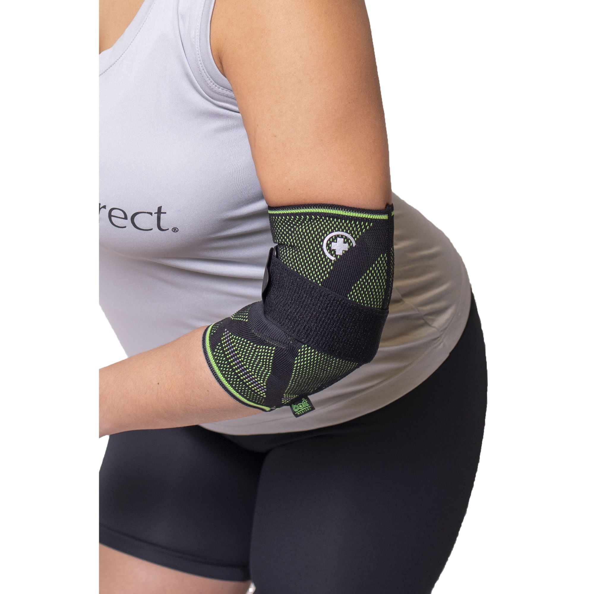 Plus Size Knit Compression Sleeve for Elbow - Bort by Brace Direct - Comfort for Every Body