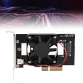 thumbnail image 3 of Adapter Card, Cooling Fan Short Baffle High Speed SSD Adapter Card  for Firmware Upgrades for PE System, 3 of 7