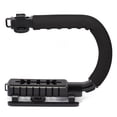 thumbnail image 3 of Grip Handle Stabilizer,Black Super Grip Video Grip Triple Shoe Mount Video Grip Handle Stabilizer Rapid Response, 3 of 9