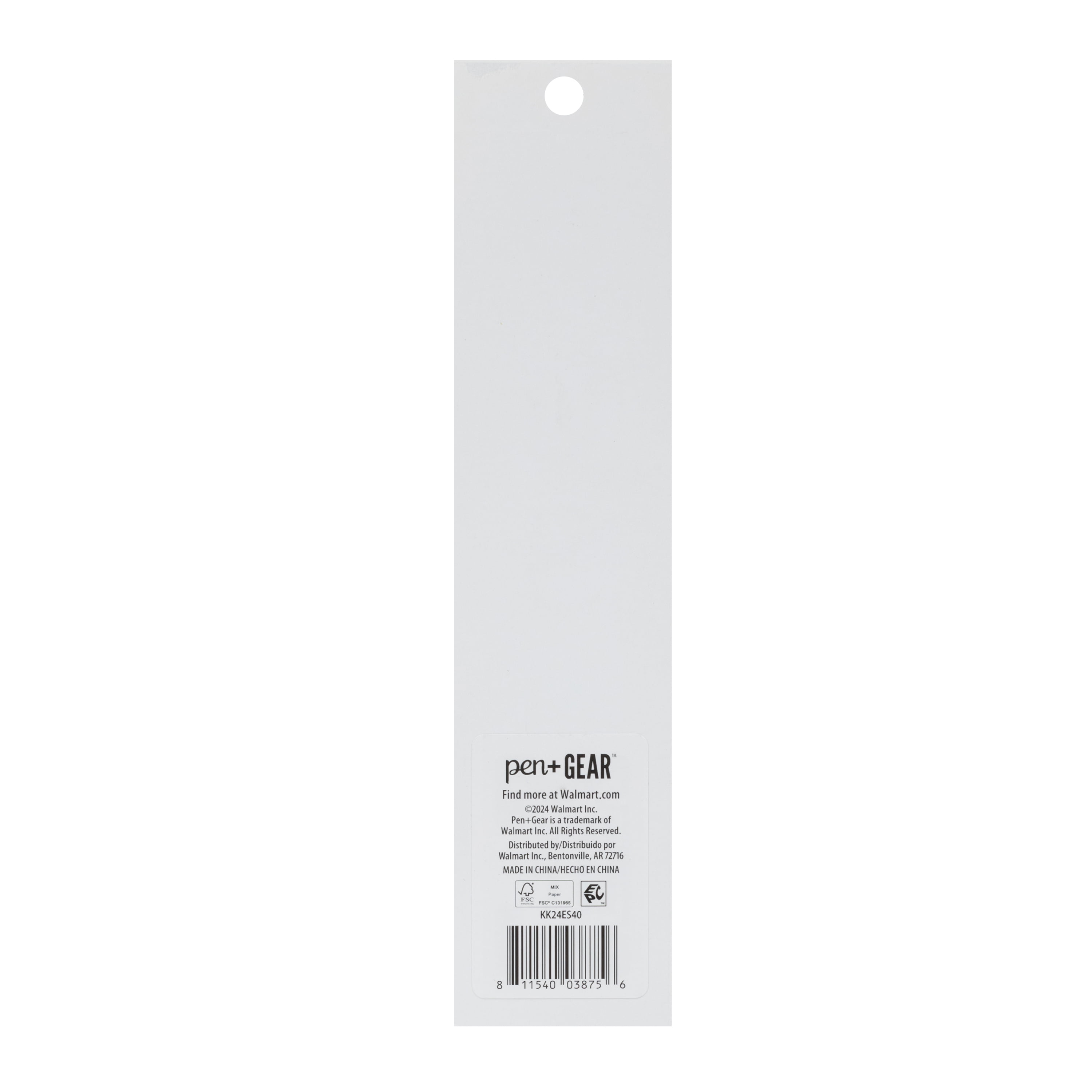 (6 pack) Pen+Gear PUSH Door Sign, 2x8" - Silver, Clear Text & Symbol, Made from Tear-Resistant Mylar