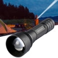 thumbnail image 2 of Temperature Control Zoomable Waterproof Flashlight SST40 LED 2000LM 4 Modes Adjustable Reverse Switch Flashlight ,Powerful Illumination, 2 of 7