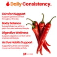thumbnail image 6 of HealthFare Cayenne Pepper Capsules 600mg | 200 Vegan Pills | 45,000 Heat Units (HU) | Cardiovascular, Circulation & Digestive Support | High Potency Herbal Extract | Non-GMO, Gluten-Free | Made in US, 6 of 7