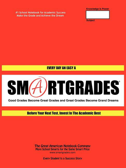 : 40 Smartgrades 2-In-1 School Notebooks for Class Notes and Test Review Notes to Ace Exams Back to School Supplies Student Tested Parent Endorsed! 100 Pages Free Gi How to Memorize Voluminous Facts for Total Recall World Premiere Teacher Approved 