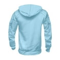thumbnail image 4 of Dwelliawo Cargo Hoodies for Men Tactical Sweatshirts 1/4 Zip Cargo Pullover Autumn Fashion Workout Sweatshirts with Pockets Light Blue XL, 4 of 5