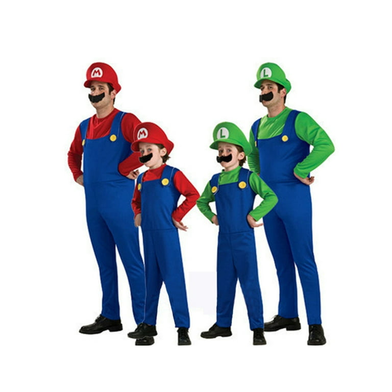 Fancy dress costume - Red/Super Mario - Kids