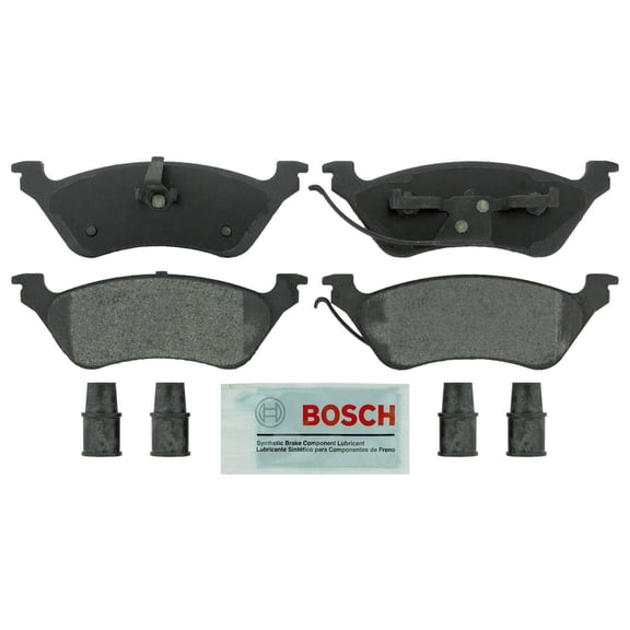 Bosch BE858H Bosch Blue Semi-Metallic Brake Pads with Hardware