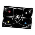 thumbnail image 2 of GARENDE Basketball Footwork Mat AntiSlip Indoor Dribble Mat Control Training White Line w Strap, 2 of 9
