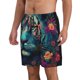 thumbnail image 2 of Fotbe Colorful Flower Tiger Trajes de Baño Estampados para Hombre, Shorts de Verano de Secado Rápido, Ropa de Playa, Bañadores-Medium, 2 of 6