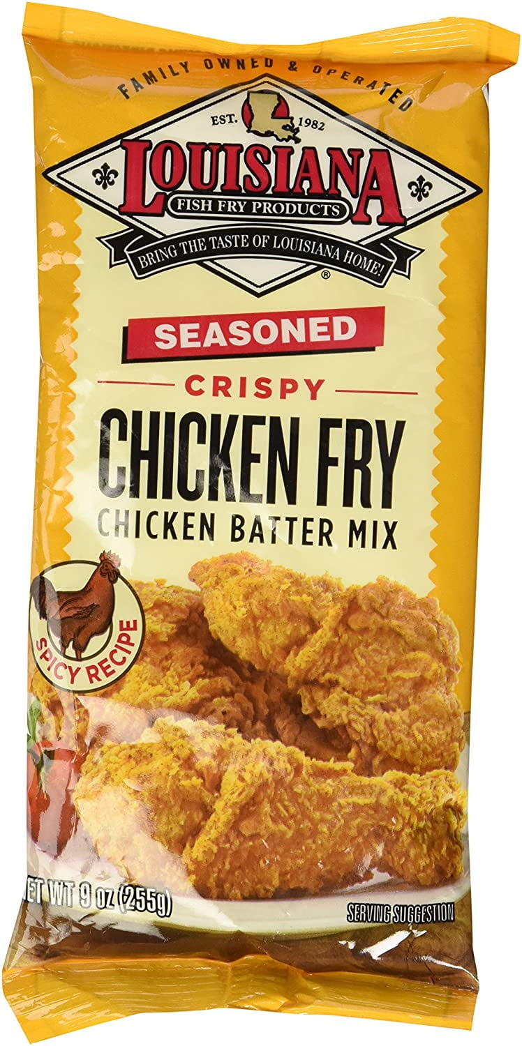 Seasoned Crispy Chicken Fry Batter 9Oz (Pack Of 3)