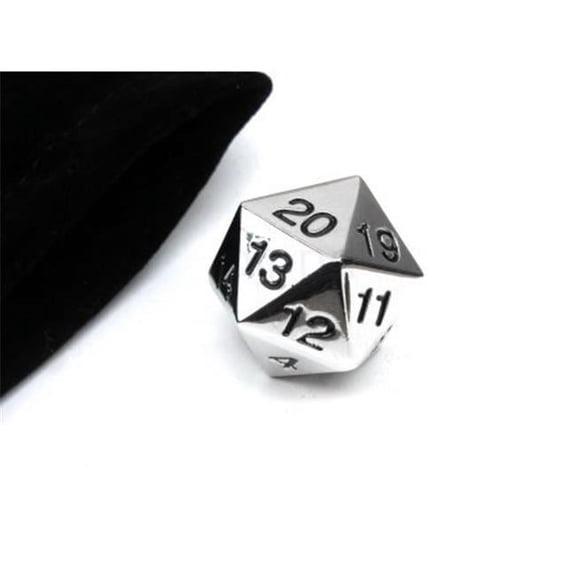 22 mm Countdown D20 Metal - Black