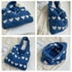 thumbnail image 3 of Zhuge Bolso de hombro tejido para mujer, bolso de mano tejido, bolso de mano tejido elegante para playa de verano, bolsos de hombro de 12,77 x 3,93 x 12,2 pulgadas (verde), 3 of 5