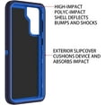 thumbnail image 3 of Petocase for Samsung Galaxy S21 5G Case,Shockproof Dust/Drop Proof 3-Layer Protection [Without Screen Protector] Rugged Heavy Duty Cover Case for Samsung Galaxy S21 5G 6.2 2021,Navy Blue, 3 of 7