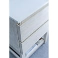 thumbnail image 4 of Fresca Formosa 46" Floor Standing Open Bottom Double Sink Modern Bathroom Cabinet in Rustic White, 4 of 15