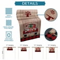 thumbnail image 7 of Table Runners 48 Inches Long Dress Scarves, Christmas Truck Gnomes Farmhouse Kitchen/Dining Table Runner, Short Coffee Tablerunners, Red Black Plaid Xmas Tree Wooden 13x48 Inch, 7 of 7