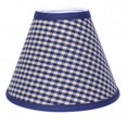 thumbnail image 1 of 4 x 12 Po Abat-Jour&44; Berryvine Navy Check, 1 of 1