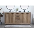thumbnail image 4 of Elegant Lighting VF19472DNT Blake 72" Free Standing Double Basin Vanity Set - Wood, 4 of 4