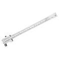 thumbnail image 4 of Calibrador Vernier mayimx de 0-200mm con bolsa de almacenamiento herramienta de medición mm/pulgadas, 4 of 9