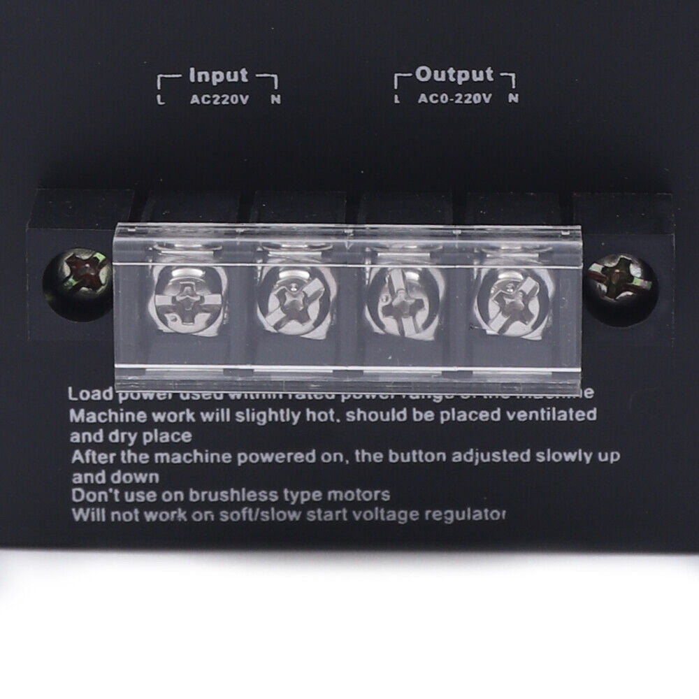 MONIPA 110V SCR Electronic Voltage Regulator Speed Temperature Adjust Controller 10000W