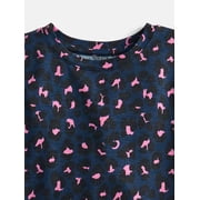 Athletic Works Girls Active Tee with Short Sleeves, Sizes 4-18 & Plus