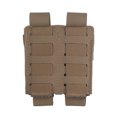 thumbnail image 4 of Airsoft Mag Holster Doble Pouch 9 Mm Con Placa Cubierta Protectora Liberación Rápida Múltiple Ajuste Molle Cinturas Cinturones, 4 of 9