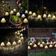 thumbnail image 4 of Luces solares en forma de hongo para decoración de jardín al aire libre, 8 modos de luces solares en forma de hongo para jardín de hadas para decoraciones navideñas de Halloween (29,5 pies, 50 luces,, 4 of 5