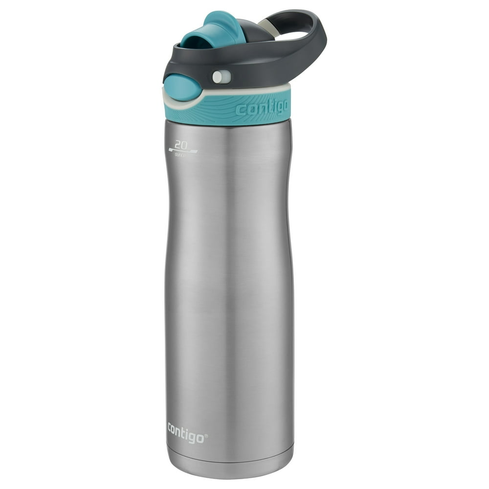 Contigo Autospout Chug 20 Ounce Stainless Steel Scuba Lid Chill Water