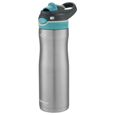 contigo chug lid bottle water ounce autospout scuba chill stainless steel walmart