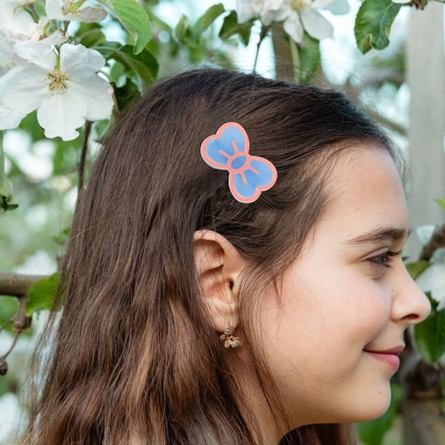 UPOUART 6Ud Clips Con Moños Para En Colores Variados Ideales Para Complementar Cualquier Peinado