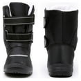 thumbnail image 3 of Apakowa Kids Boys Snow Boots Winter Waterproof Slip Resistant Cold Weather Boots (Toddler/Little Kid/Big Kid), 3 of 8