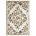 thumbnail image 2 of Nourison Geneva Traditional French Country Mocha Silver 4' x 6' Area Rug, 2 of 8