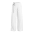 thumbnail image 3 of Posijego Women's Jogger Pants High Waisted Straight Leg Lightweight Solid Color Workout Pants Running Pants with Pockets, 3 of 7