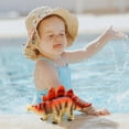 thumbnail image 1 of ZZwxWA Holiday Saving Simulation Soft Rubber Dinosaur Toy Intelligent Sounding Velociraptor Model, 1 of 5